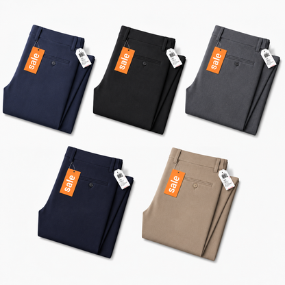 👍🔥Limited-Time Promotion-Stretch Dress Pants No Iron Golf Pants